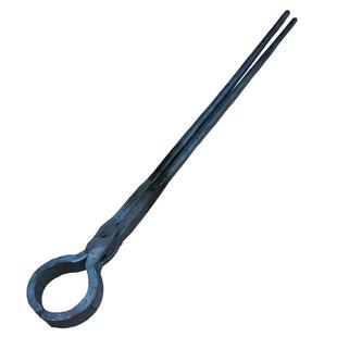 扒胎钳手工锻打加粗摩托车自行单车手动轮胎维修工具铝棒圆管夹钳