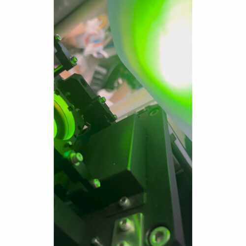 整套绿光投影曝光光学系统 E1-X40，搭载日立HCP-K2