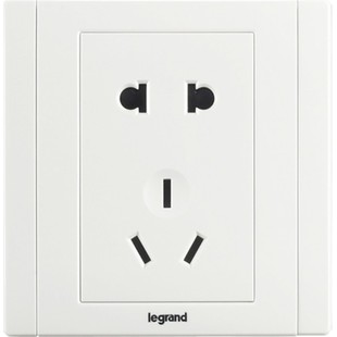 TCL罗格朗明装防水明线一开五孔带开关插座面板家用户外浴室超薄