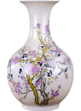 景德镇陶瓷器客厅新中式家居花瓶
