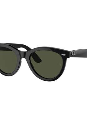 RayBan雷朋太阳镜板材眼镜黑色男女同款眼镜潮酷防晒墨镜0RB2241F