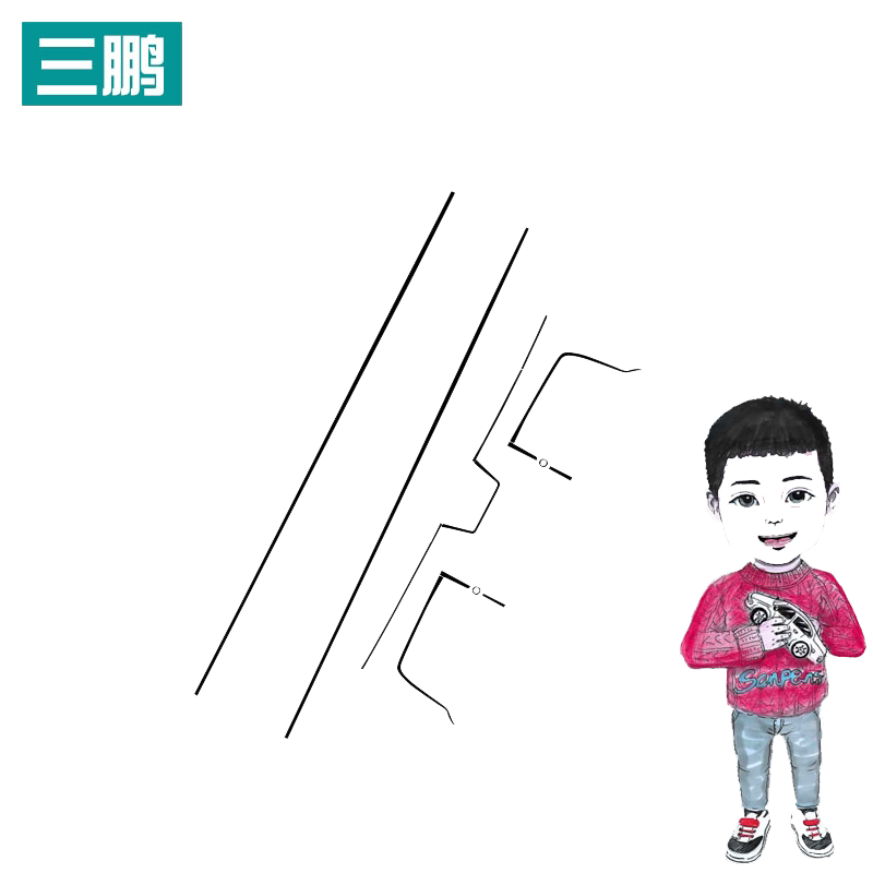 长安UNI-V车身黑化装饰贴