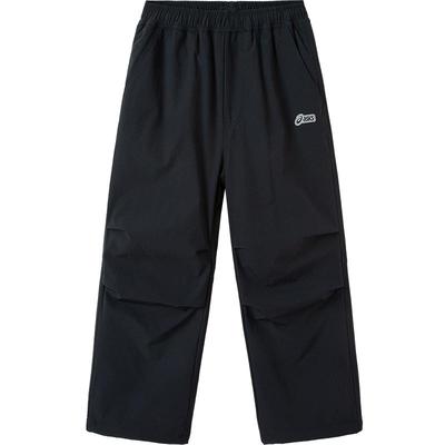 ASICS/亚瑟士童装25年冬季儿童宽松伞兵裤柔软舒适百搭运动长裤
