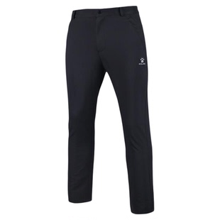 卡尔美梭织直筒长裤商务休闲西装裤子男士冬季加绒足球训练运动裤