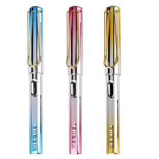 传人810钢笔学生专用三年级小学生晶蓝墨囊可替换书法练字成人墨水吸墨男女孩矫正姿初学者铱金ef笔尖明暗尖