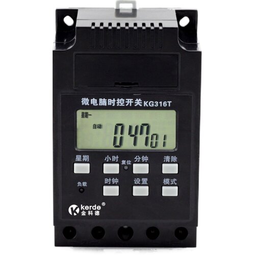 金科德微电脑时控开关TID-KG316T定时器定时开关插座时间控制包邮