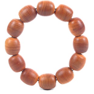 玄同正宗太行崖柏黑油手串陈化老料高油素珠老型珠竹节珠枣珠手链