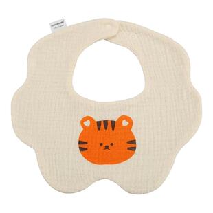 婴儿围嘴六层纱布口水巾纯棉防吐奶春夏宝宝新生儿围兜A类北欧ins