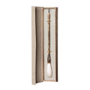 沈建英毛笔羊毫毛笔专业级书法笔善琏湖笔高档画笔国画正品细嫩光锋齐头笔大号专用纯羊毫行书草书行草毛笔