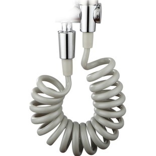 淋浴喷头软管弹簧妇洗器喷枪进水管PVC电话伸缩花洒马桶角阀连接
