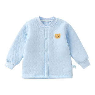 儿童外套春秋冬季婴儿薄夹棉保暖冬装男童女童上衣小宝宝纯棉衣服