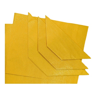 13X20双面金箔元宝纸烧金留灰