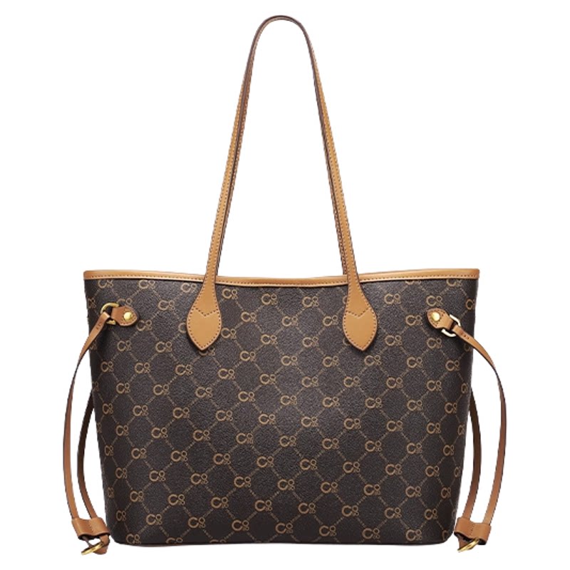 COOGI大容量托特包真皮通勤新款