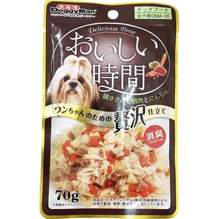 日本多格漫狗湿粮消除臭妙鲜零食包泰迪比熊狗粮伴侣拌饭罐头70g