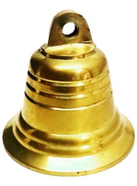 寅亥堂黄铜铸造吉祥物铜铃铛挂件