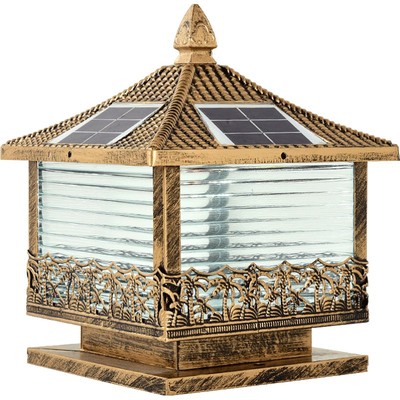 柱头灯围墙灯太阳能暖朵