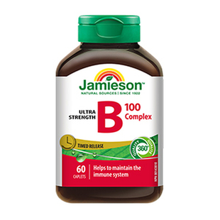 jamieson健美生复合维生素B族缓释vb维生素b2b3b6vb100男女士b12
