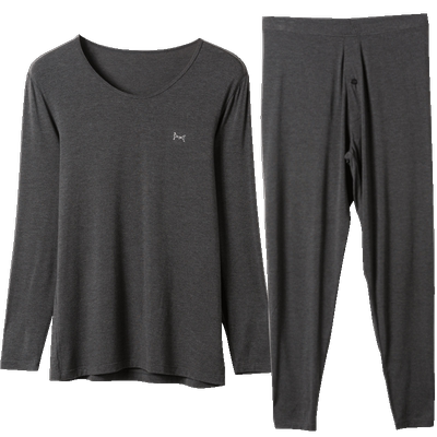 猫人热八同款德绒无痕保暖套装