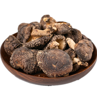 神农架原椴木野生香菇鲜香味美肉厚不剪脚房县蘑菇干货深山土特产