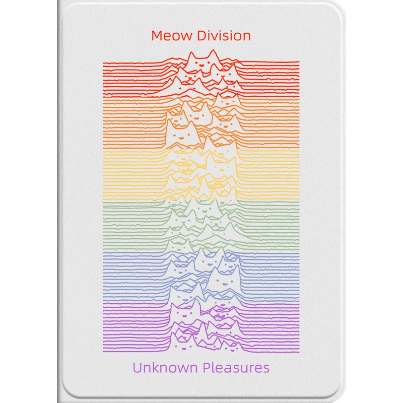 萌猫のJoy Division摇滚可爱猫猫乐队创意iPadProM4保护套2024平板电脑带笔槽mini6全包防摔air