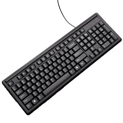 惠普K100一体机静音超薄有线键盘