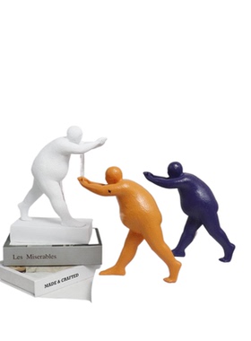 现代简约创意平衡人物