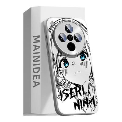 适用oppofindx手机壳哭泣少女gbc