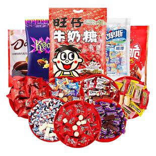 结婚喜糖散装混装徐福记金冠德芙高端订婚喜婚礼宝宝宴糖果多口味