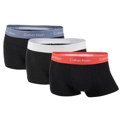 3条CK男士纯棉平角内裤