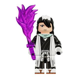 中国第三方热门动漫死神系列黑崎一护卯之花烈拼装积木玩具小人仔