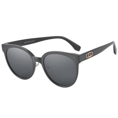 白色墨镜女高级感偏光带鼻托防滑