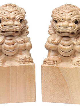 狮子印章办公桌工艺品订制