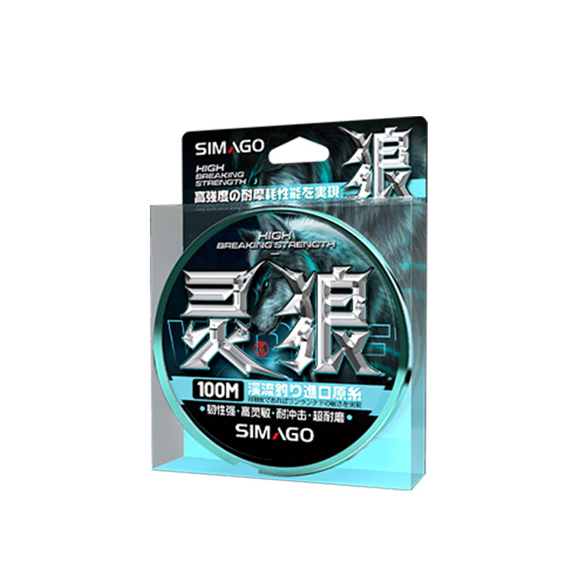 喜曼多灵狼鱼线日本进口原丝强拉力主线正品超柔软款【线下同款】