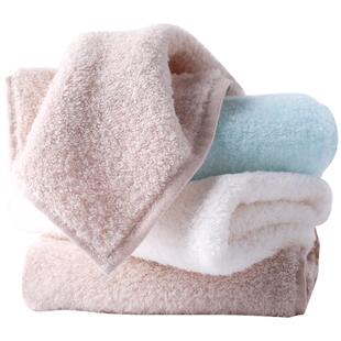 婴儿毛巾纯棉口水巾儿童宝宝专用全棉洗脸巾a类小方巾新生儿超软