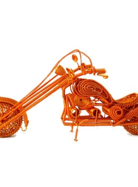 手工哈雷摩托车工艺自行车汽车