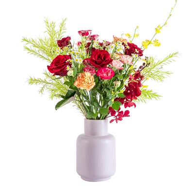 办公室解压！包月桌花天花板