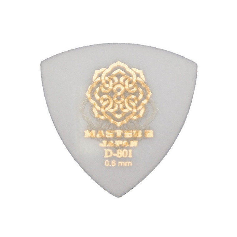 日产Master8 Japan大三角磨砂防滑透明弹片1mm扫弦电吉他贝斯拨片
