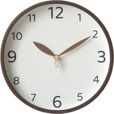 CARROLL木质静音网红叶子挂钟