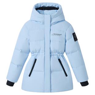 【极寒亲子款】波司登儿童羽绒服2025新款女童加厚收腰保暖防寒服