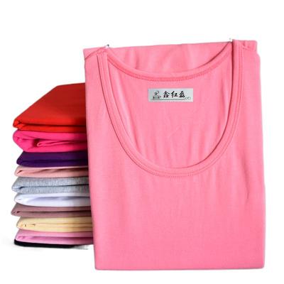 莱卡全棉宽松中老年大码秋裤衬衣