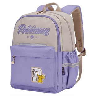 【宝可梦联名款】卡拉羊游学书包轻便风琴双肩包减负防下坠大容量