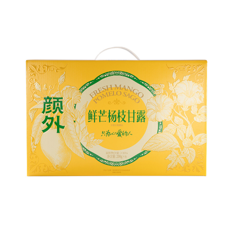 颜外鲜芒杨枝甘露礼盒装速食粥
