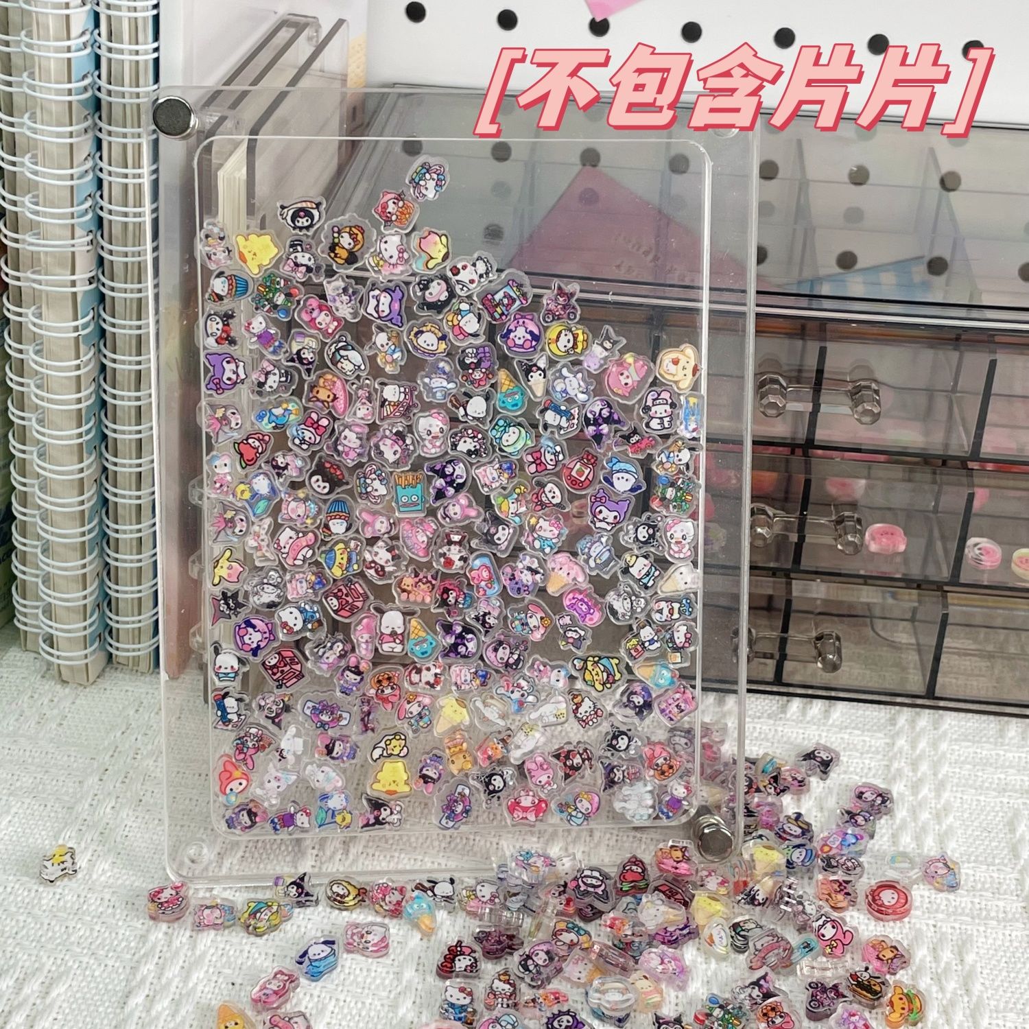 摇摇乐外框亚克力拼图展示相框裱框立牌收纳摇摇乐透明防尘DIY摆