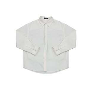 DUPU杜朴 经典纯棉立体剪裁衬衫 通勤正式场合长袖衬衫男