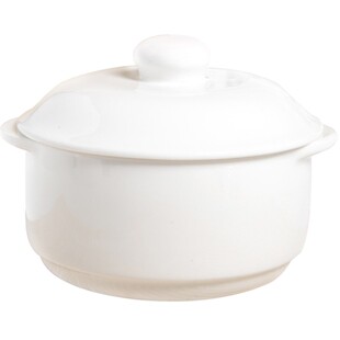 炖盅隔水炖家用陶瓷带盖内胆蒸蛋盅白色迷你燕窝鱼翅鸡蛋糕煲汤