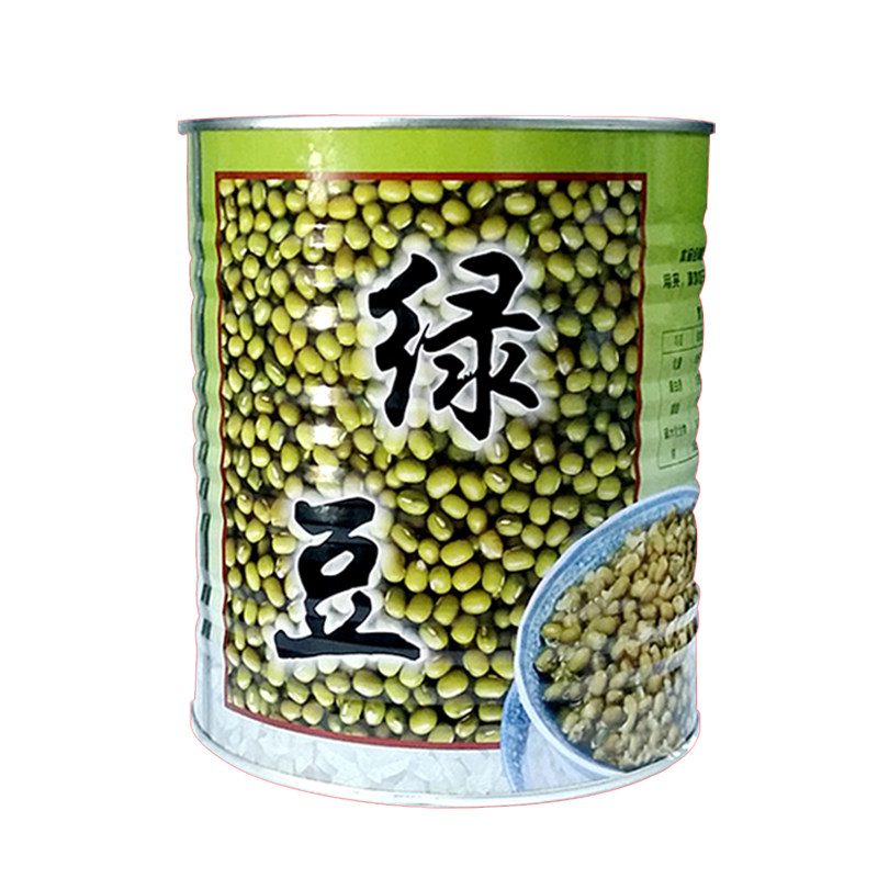 【整箱190元】名忠绿豆罐头3.2kg