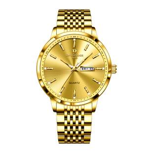 金表男士手表瑞士进口机械表2025新款防水男款全自动石英表高级感