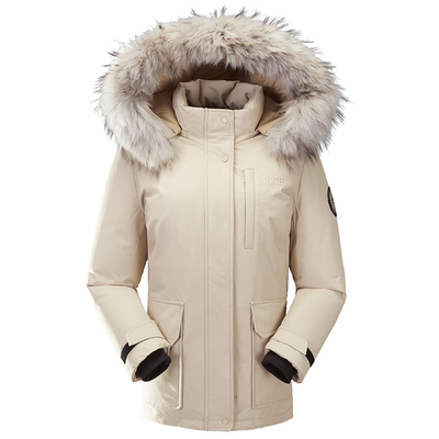 Jeep吉普短款杜邦三防女式羽绒服