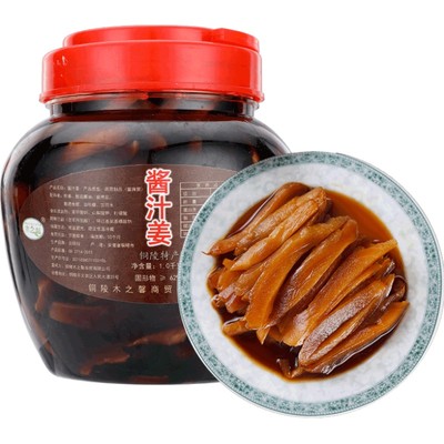 木之馨铜陵生姜白姜酱汁咸1000g