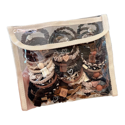 皮筋女扎头高级感头绳